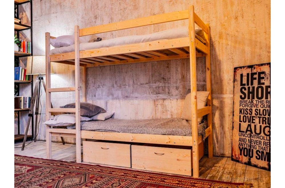 Двухъярусная кровать Алита 80х190