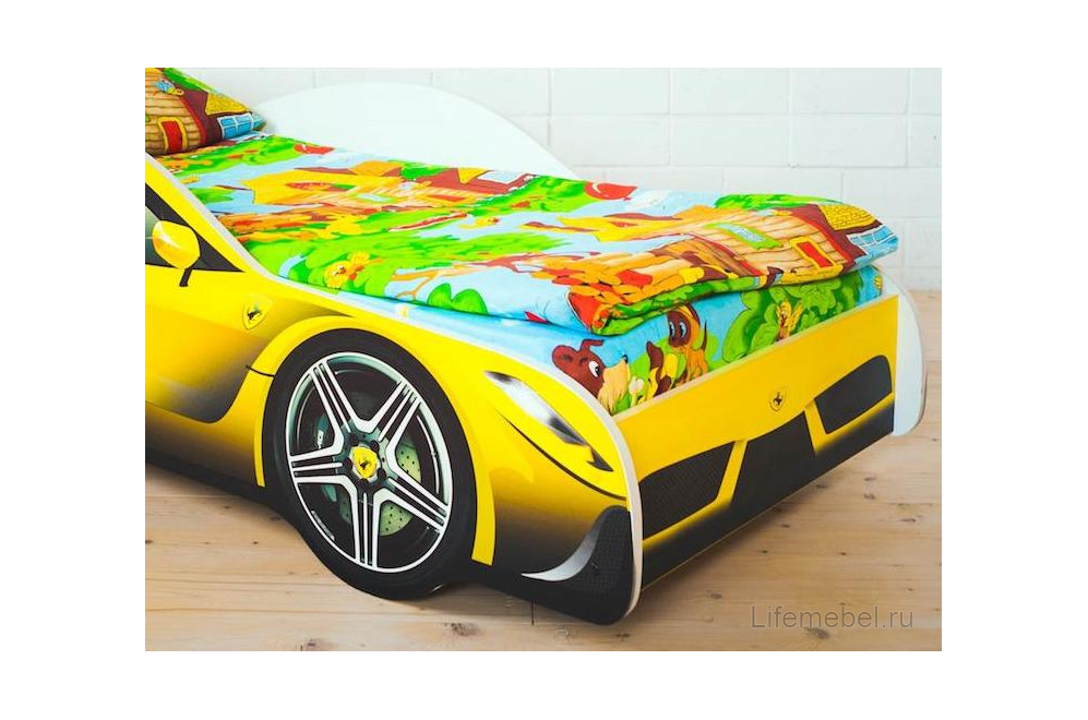 Кровать-машина Ferrari 70х160