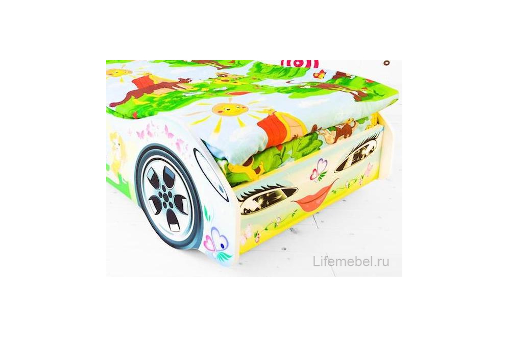 Кровать-машина Принцесса 70х160