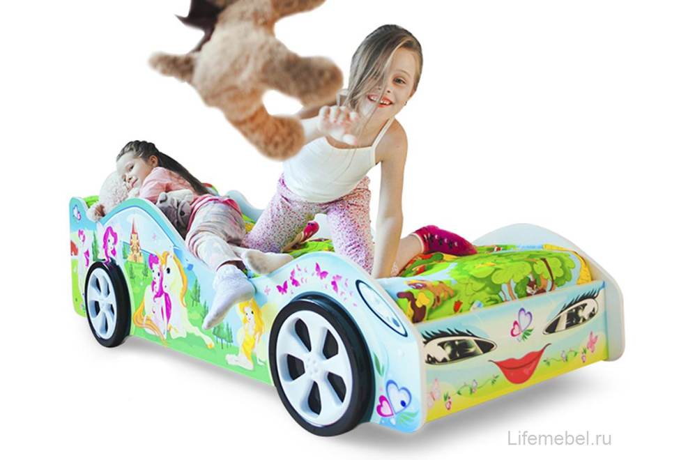 Кровать-машина Принцесса 70х160