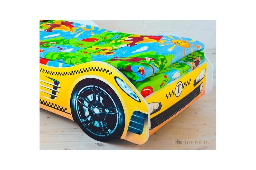 Кровать-машина Такси 70х160