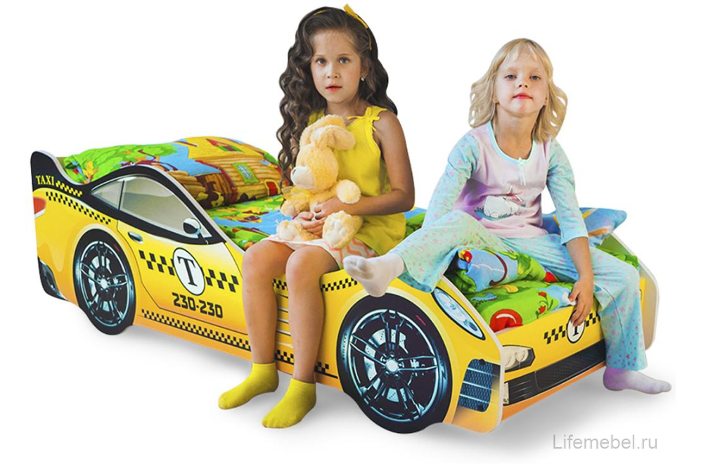 Кровать-машина Такси 70х160