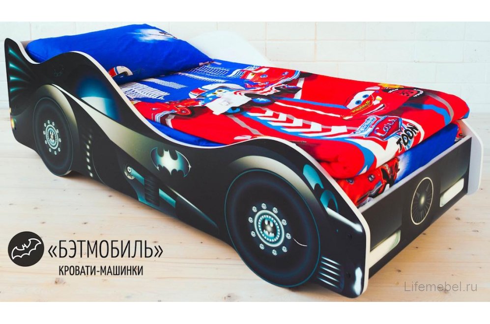Кровать-машина Бэтмобиль