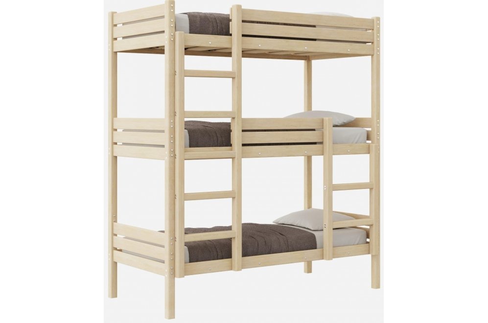 Трехъярусная кровать Офелия 90х190