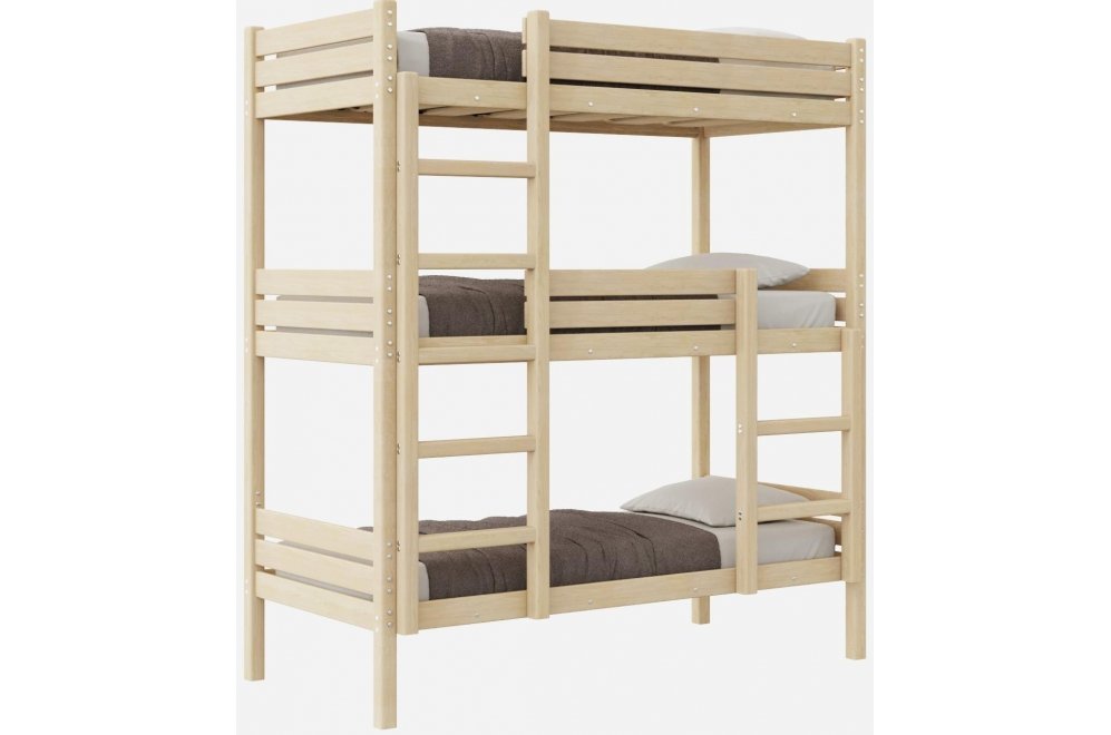 Трехъярусная кровать Офелия 90х200