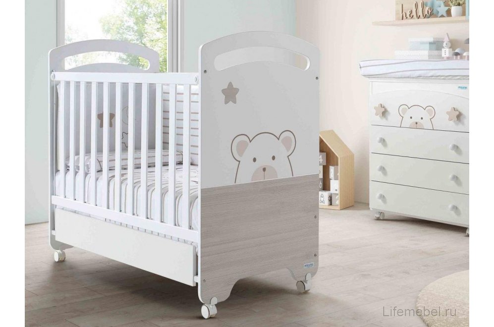 Кроватка Micuna Bubu 120х60 white