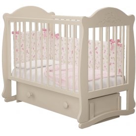 Кроватка Мишутка 3 с маятником и ящиком