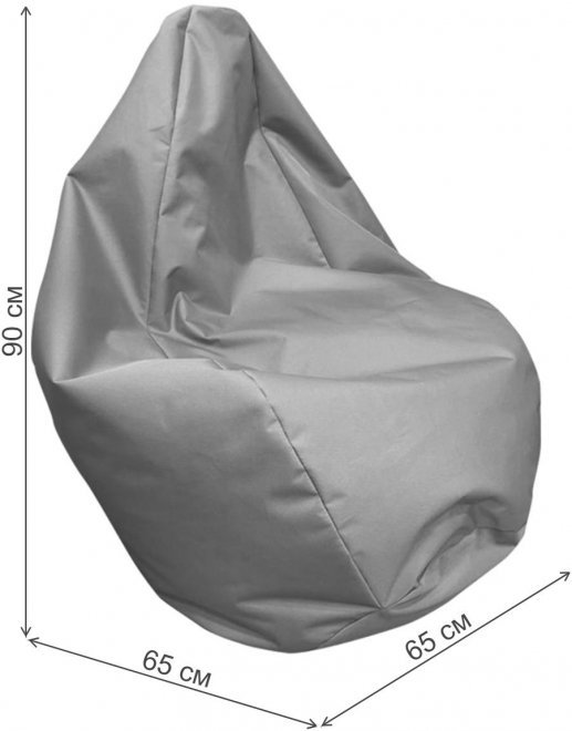 Пуф Стандарт коричневый