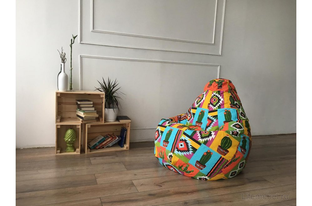 Пуф-мешок Кактус XL