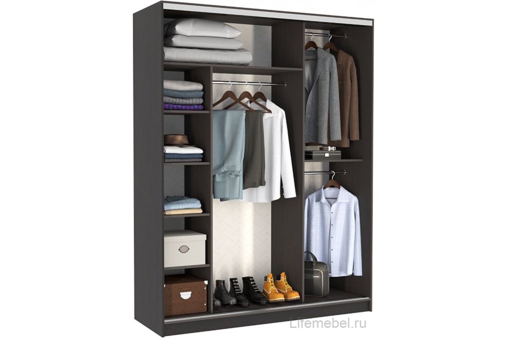 Шкаф-купе Бассо 7-600 18 венге