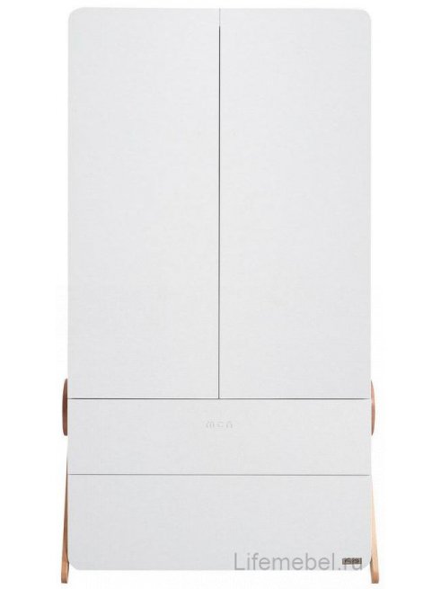Шкаф Micuna Swing А-1835 white / water wood