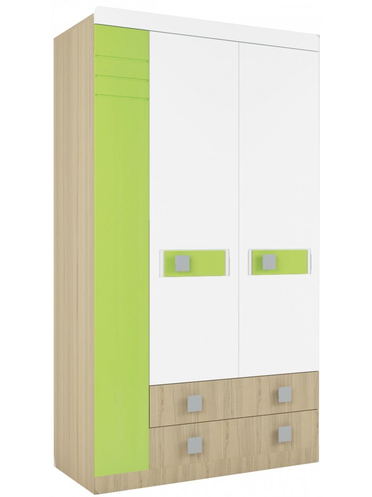 Шкаф Стиль №25 туя светлая / лайм