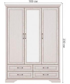 Шкаф Stylius B169-SZF3D4S