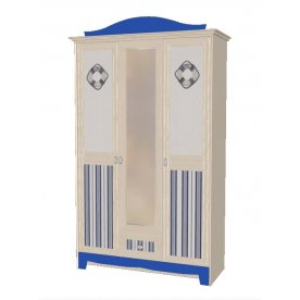 Шкаф трехдверный Парус Капитан 513