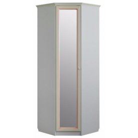 Шкаф угловой малый Алиса с зеркалом