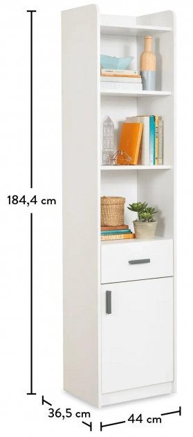 Стеллаж White белый