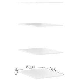 Комплект полок Асуан