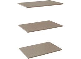 Полки для шкафа Лючия №185 дуб оксфорд серый