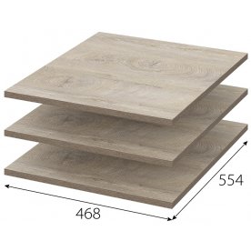 Комплект полок Этна 3ПЛ