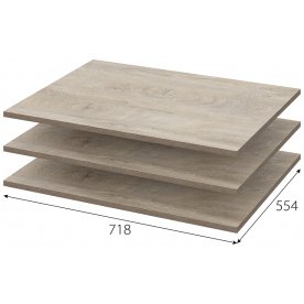 Комплект полок Этна 3ПЛ