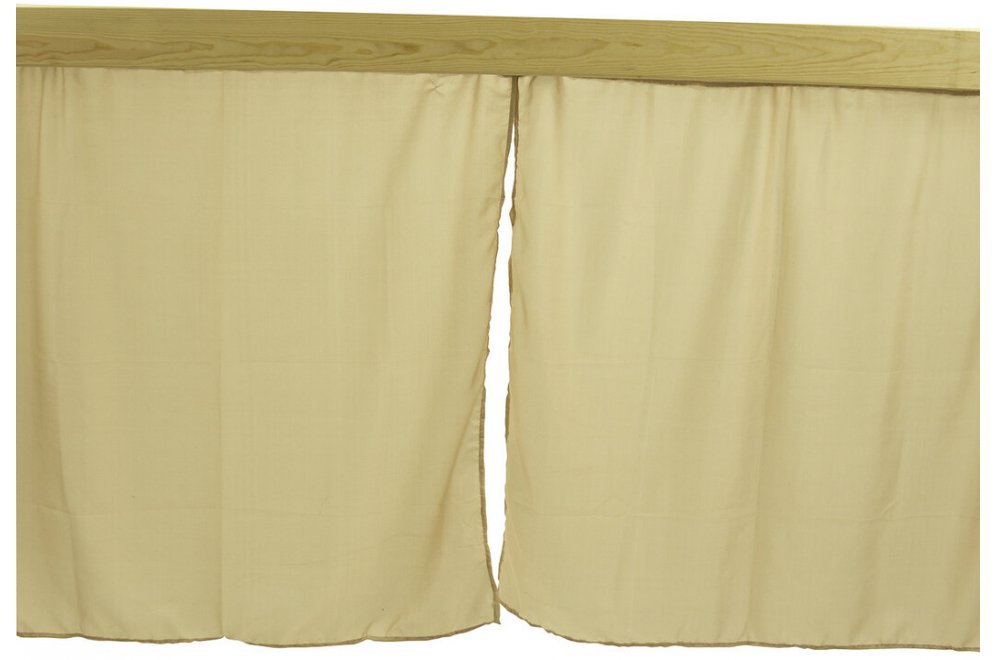 Комплект штор Коричневые