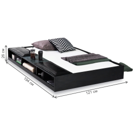 Выдвижная кровать Dark Metal