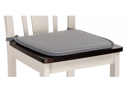 Подушка на стул полиэфир серый