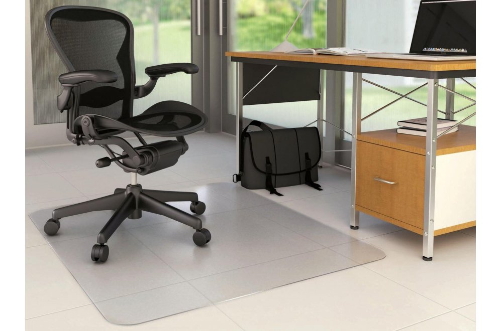 Коврик напольный Бюрократ 107х90 глянцевый