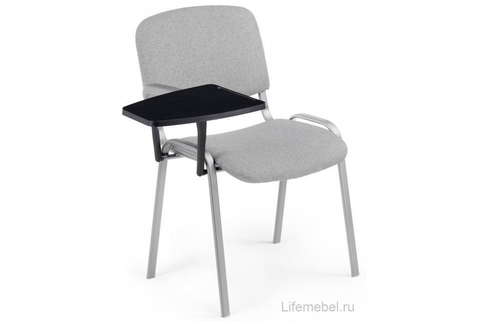 Стол-пюпитр Практик со столиком правый черный