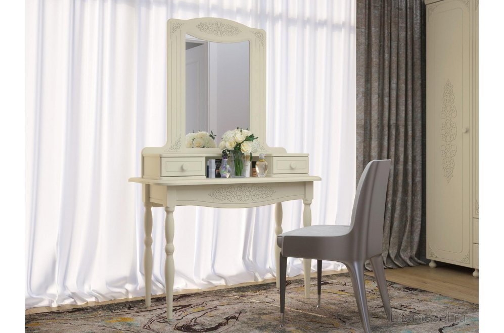 Надстройка для стола Ассоль плюс АС-38 ваниль