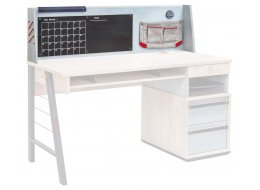 Надстройка к письменному столу Trio L трио / синий