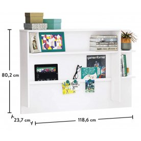 Надстройка для компьютерного стола White Line