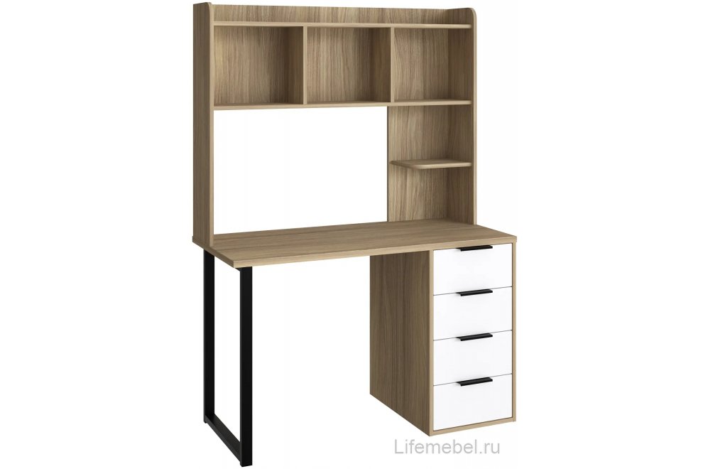 Надстройка для стола П-101 блэквуд ячменный