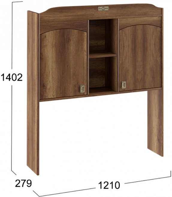 Надстройка для стола Навигатор ТД-250.15.11 дуб каньон