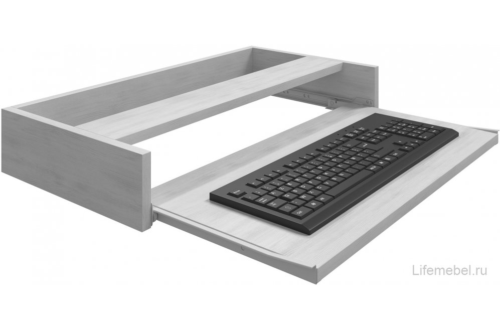 Полка под клавиатуру ОФ-50 северное дерево светлое