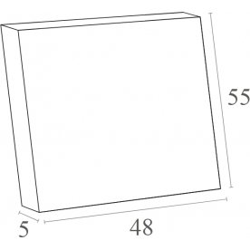 Подушка для спинки кресла Portofino темно-серый