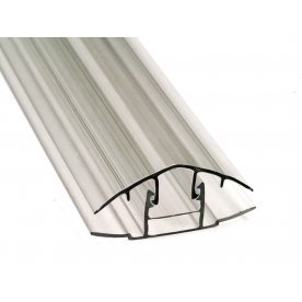 Поликарбонатный профиль соединительный неразъемный Н8 мм