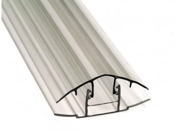 Поликарбонатный профиль соединительный неразъемный Н8 мм