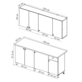 Кухня Поинт 1.8
