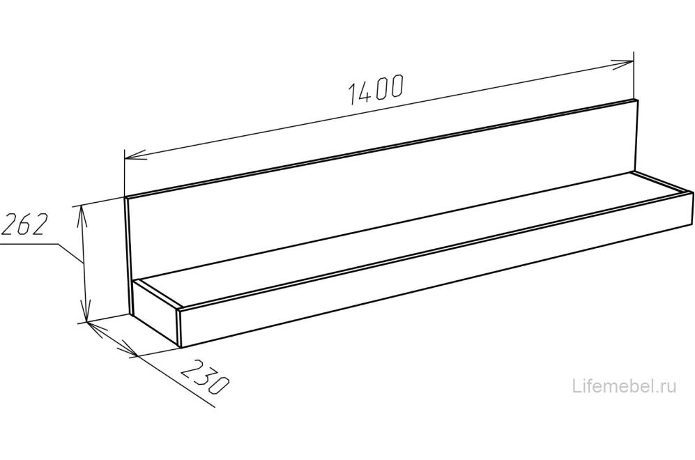 Модульная гостиная Литиум дуб серый крафт / белый глянец комплектация 1