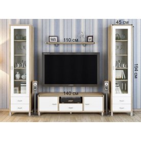 Модульная гостиная Домино комплектация 2