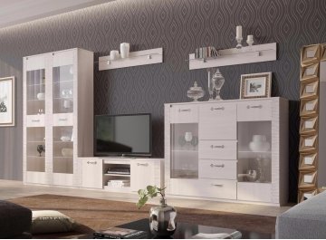 Модульная гостиная Элана комплектация 6