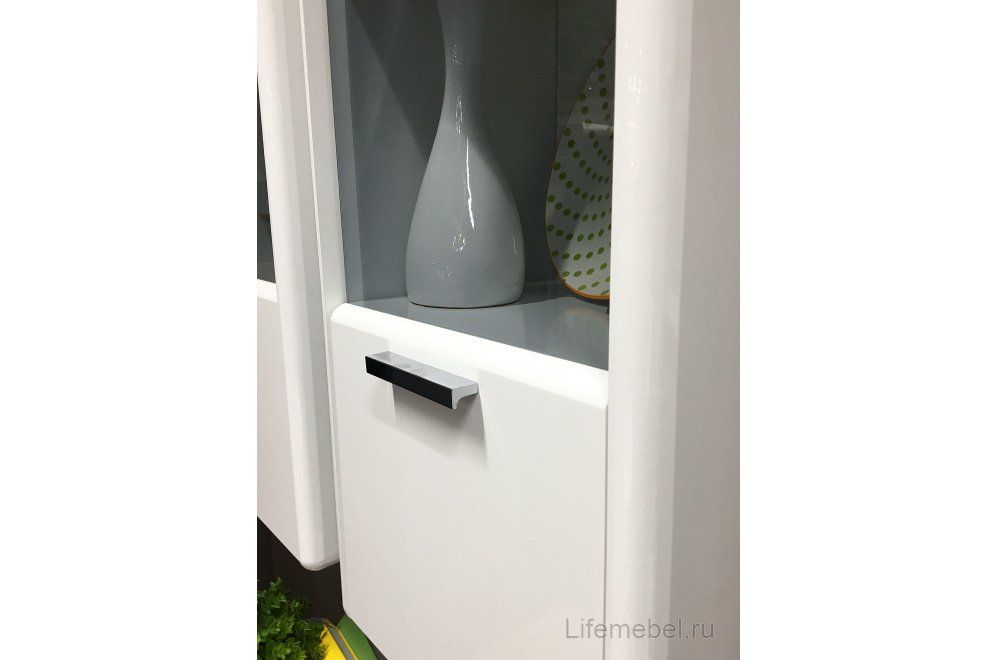 Модульная гостиная Наоми комплектация 2 белый глянец