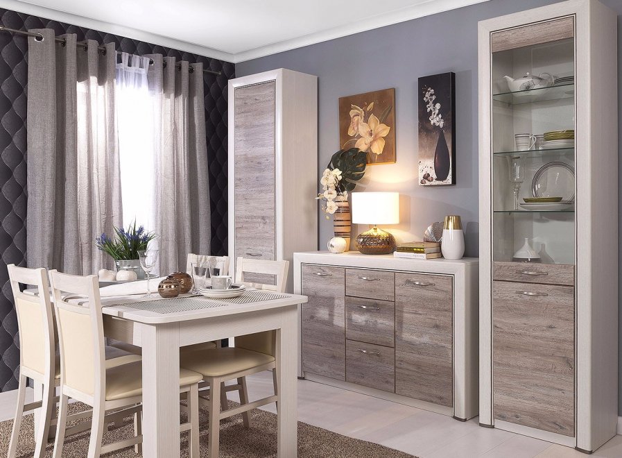 Гостиная Olivia 3 дуб анкона