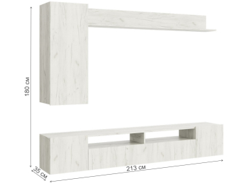 Готовая гостиная Бхих-16