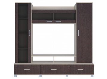 Готовая гостиная Бхих-8 дуб молочный / венге