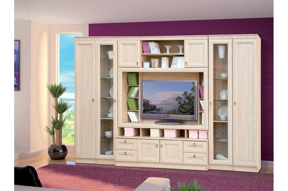 Готовая гостиная Инна 603 денвер светлый