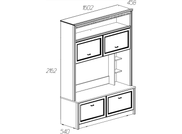 Готовая гостиная Лючия №188