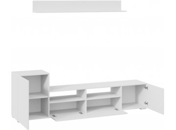 Готовая гостиная Сильвия белый ясень