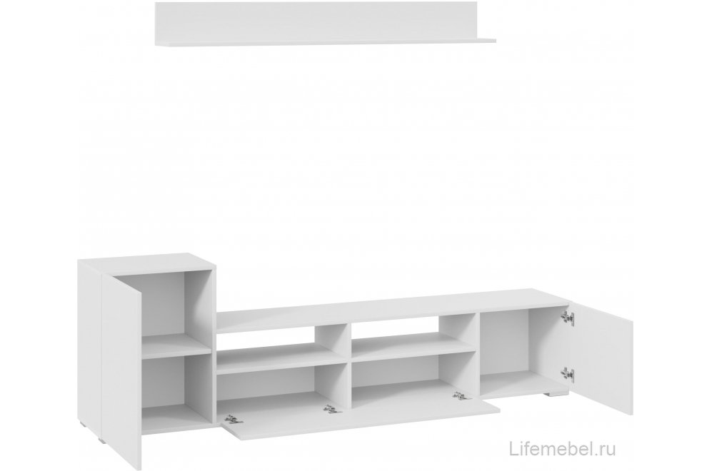 Готовая гостиная Сильвия белый ясень